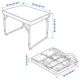 Складной стол и 2 табуретки IKEA STRANDÖN 505.758.30 зеленый - изображение 5