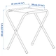 Складной стол и 2 табуретки IKEA STRANDÖN 505.758.30 зеленый - изображение 6