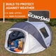 Палатка 5-ти местная EchoSmile, водонепроницаемая палатка для кемпинга - изображение 5