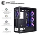 Корпус QUBE GALAXY RGB Black (GALAXY_FCNU3) - изображение 3