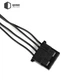 Блок живлення QUBE 750W 80+ Bronze Semi-Modular QBC-CSB-750W-80Bulk - зображення 8