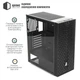 Корпус QUBE CARNIVAL Black (CARNIVAL_FCNU3) - зображення 2