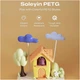 PETG Filament (пластик) для 3D принтера CREALITY Soleyin 1кг, 1.75мм, молочно-чайный (3301030165) - изображение 2