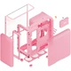 Корпус HYTE X50 Strawberry Milk (CS-HYTE-X50G-SM) - изображение 9