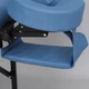 Ультралегкий складной алюминиевый массажный стол Aveno Life Luna Light 184 х 60 см с сумкой Синий - изображение 6
