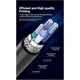 Кабель для принтера USB 2.0 AM/BM 1.0m 480Mbps PVC black Vention (COQBF) - зображення 5