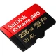 Карта пам\'яті SanDisk 256 GB microSDXC UHS-I U3 Extreme Pro+SD Adapter (SDSQXCD-256G-GN6MA) - зображення 3