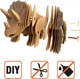 Картонный конструктор Cartonic Collectible TRICERATOPS (CCARTTRIC) - изображение 6