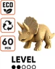 Картонный конструктор Cartonic Collectible TRICERATOPS (CCARTTRIC) - изображение 9