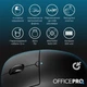 Мишка OfficePro (M307B) Silent Click Wireless/Bluetooth Black (M307B) - зображення 10