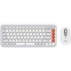 Комплект (клавіатура, миша) бездротовий Logitech Pop Icon Combo Off White (920-013141) - зображення 1