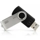 USB флеш накопичувач Goodram 64GB Twister Black USB 3.0 (UTS3-0640K0R11) - зображення 1
