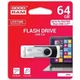 USB флеш накопичувач Goodram 64GB Twister Black USB 3.0 (UTS3-0640K0R11) - зображення 2