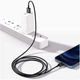 Дата кабель USB 2.0 AM to Lightning 1.0m 2.4A Superior Series Black Baseus (CALYS-A01) - изображение 5