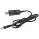 Кабель живлення USB to DC 5.5x2.1mm 12V 1.0m Dynamode (DM-USB-DC-5.5x2.1-12V) - зображення 1