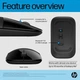 Мишка HP Z3700 Dual Wireless/Bluetooth Silver (758A9AA) - зображення 7