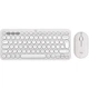 Комплект (клавіатура, миша) бездротовий Logitech Pebble 2 Combo White (920-012240) - зображення 1