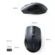 Мишка Ugreen MU006 Ergonomic Wireless Gray/Black (15063) - зображення 7