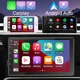Автомагнитола NHOPEEW Android 10 с поддержкой Carplay, 4 + 64 ГБ памяти, 9-дюймовый сенсорный экран камерой заднего вида - изображение 8