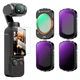 Набор магнитных фильтров K&F Concept для DJI Osmo Pocket 3/4 (ND16, ND64, ND256, CPL) SKU.2150 - изображение 1