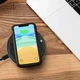 Кружка с подогревом APEKX Smart Warmer 2в1 + беспроводная зарядка 15W, 380 мл, USB-C, поддержка температуры 55°C, черная - зображення 3