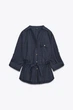 Поплінова сорочка сафарі Zara 8665/337 XS - изображение 4