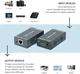 Разветвитель HDMI Extender, 164-футовая Full HD нежатая передача до 1080P@60Hz. Черный. - изображение 7