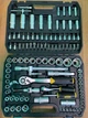 Набор насадок торцевых и бит Sigma 6003771 110 шт 1/4", 1/2" CrV (6003771) - изображение 3