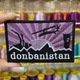 Шеврон, нашивка, патч DONBANISTAN фіолетовий з липучкою - зображення 2