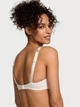 Бюстгальтер Victoria's Secret Coconut White Lace Monogram Shine Strap Bralette S Білий (27178881D) - изображение 2