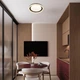 Люстра стельова led 54W 49см для натяжної стелі (87-1089 BK) - зображення 3