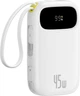 Powerbank Baseus EnerFill FC31 Qpow 3 10000 mAh 45W White (E0028C01) - obraz 2
