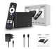Налаштована Смарт тв приставка - Nexon X11 4/32 GB Realtek RTD1325, AndroidTV 14, 4K 60 FPS, WiFi Smart TV Box з аеро Bluetooth-пультом, мікрофоном і голосовим пошуком | YouTube без реклами | ТВ-канали, Фільми та серіали | Сертифікат YouTV у подарунок - зображення 2