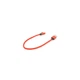 Дата кабель USB 2.0 AM to USB-C 0.25m QC3.0 PD 90° corner braided red Voltronic (YT-USB-TypeC-2.0m/R) - зображення 3