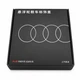 Колпачки статичные на диски ауди Audi заглушки 61 mm крутящиеся неподвижные 4m0601170 - изображение 4