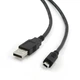 Кабель USB 2.0 AM - miniUSB (5P), 1.8 м, черный, Cablexpert (CCP-USB2-AM5P-6) - изображение 1