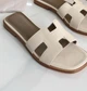 Тапочки Hermes Oran Beige / Ivory 37 - изображение 2