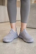 Слипоны женские Fashion серые 350968_39 (25 см) - изображение 2