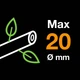 Площинний секатор Fiskars Solid ™ P121 (1057160) - изображение 3