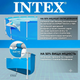 Каркасний басейн Intex 28200 круглий 305x76 см синій 4485 л для сімейного відпочинку - зображення 3