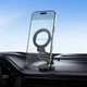 Автотримач для телефона HOCO H98 Rider folding Ring Magnetic Car holder(center console) Black (6942007673037) - изображение 7