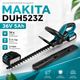 Аккумуляторный кусторез Makita DUH523Z 36 В с двумя аккумуляторами емкостью 5 А·ч, садовые ножницы для стрижки живой изгороди, декоративных кустарников, обрезки веток и ухода за садом - изображение 2