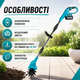 Акумуляторний культиватор Makita MK-1055 48V з двома акумуляторами 6Ah, безщітковий ручний мотокультиватор для розпушування ґрунту, городу, саду, дачі та підготовки грядок - зображення 4