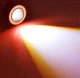 LED фари-прожектори Avtoaks з кільцевим підсвічуванням червоного кольору "Ангельські оченята" 2 шт. - зображення 3