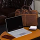 Коричневий гаманець чоловічий Visconti MZ6 IT BRN Turin c RFID Italian Brown - зображення 5