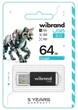 Флеш накопичувач USB 64Gb Wibrand Cougar, Black, USB 2.0 (WI2.0/CU64P1B) - зображення 2