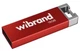Флеш накопитель USB 16Gb Wibrand Chameleon, Red, USB 2.0 (WI2.0/CH16U6R) - изображение 1