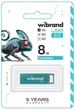 Флеш накопичувач USB 8Gb Wibrand Chameleon, Light Blue, USB 2.0 (WI2.0/CH8U6LU) - зображення 2