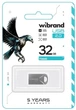 Флеш накопитель USB 32Gb Wibrand Hawk, Silver, USB 2.0 (WI2.0/HA32M1S) - изображение 2