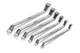 Ключі накидні MASTERTOOL набір 6 шт (6-17 мм) 31CrV3 COLD FORGED DIN897 72-3206 - зображення 2